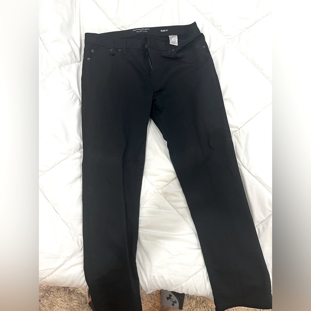 Banana Republic traveler jeans pants 33 X 30